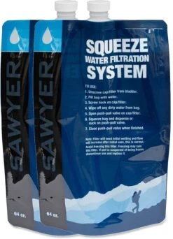 Sawyer Water Filter Squeeze Pouch -Camping Paradise 1000 337