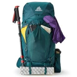 Gregory Deva 60 - Women's -Camping Paradise GMP S22 Deva60 EmeraldGreen propped rsz 35620.1643391661