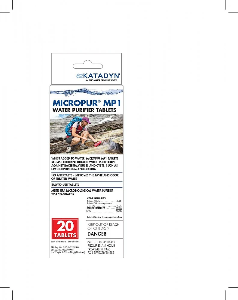 Katadyn Micropur MP1 Purification Tablets 11 Katadyn Micropur MP1 Purification Tablets - Image 9
