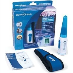 SteriPEN Classic UV Water Purifier -Camping Paradise SPRP White Blue