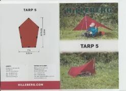 Hilleberg Tarp 5 -Camping Paradise Tarp 5 Cover Card