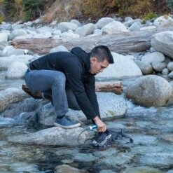 HydroBlu Go Flow Water Gravity Bag With Versa Flow Water Filter -Camping Paradise goflow3