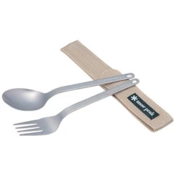 Snow Peak Titanium Fork & Spoon Set -Camping Paradise image 110