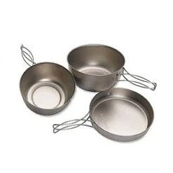 Snow Peak Titanium Cookset, 3 Piece 14 Snow Peak Titanium Cookset, 3 Piece -Camping Paradise image 2308
