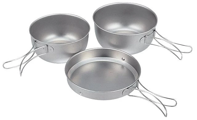 Snow Peak Titanium Cookset, 3 Piece 4 Snow Peak Titanium Cookset, 3 Piece - Image 2