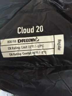 Sierra Designs Cloud 800/20 Degree -Camping Paradise thumbnail IMG 20180621 164358079